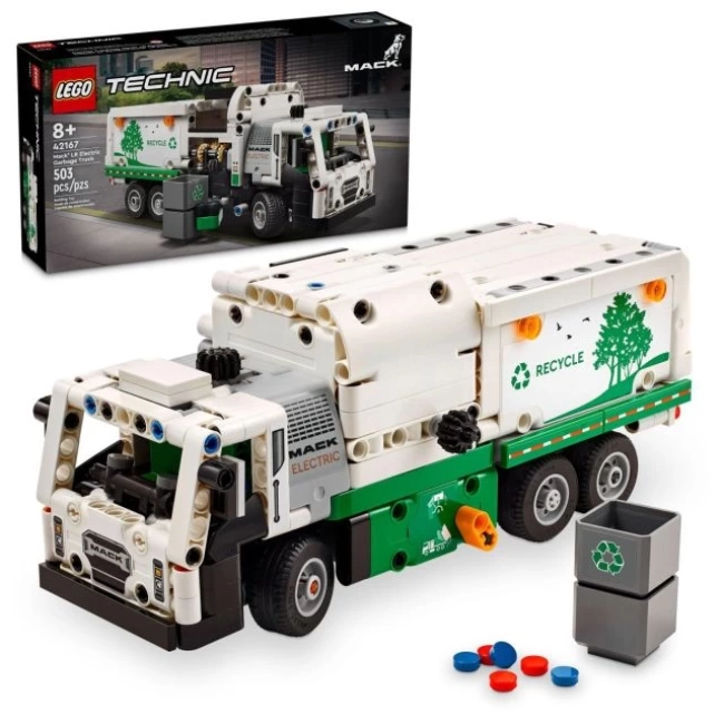 LEGO Technic Mack LR Elektrikli Çöp Kamyonu Oyuncak Multicolor