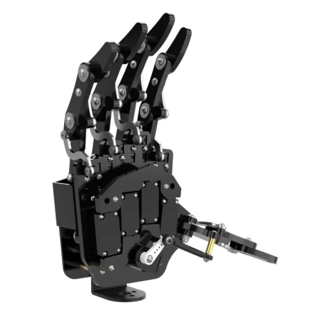 LewanSoul Robot El Beş Parmak Biyonik Robot Mekanik Kol DIY Right Hand
