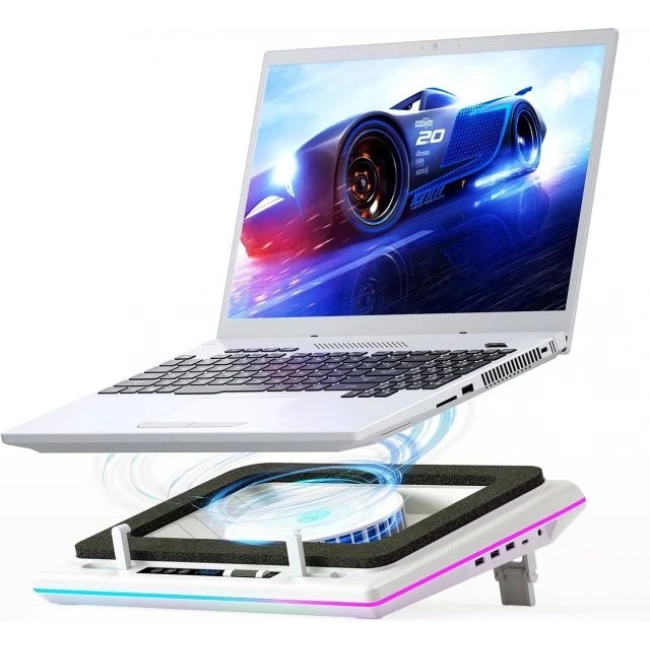 llano V12 RGB Dizüstü Bilgisayar Soğutma Pedi