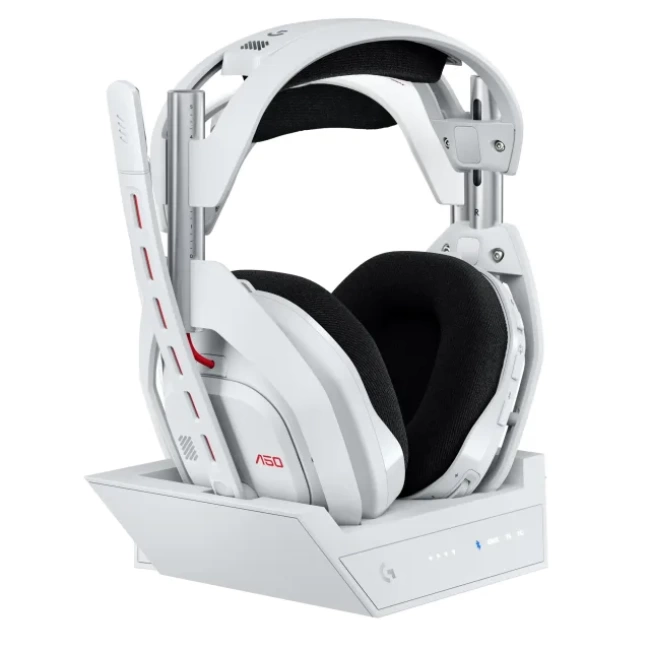 Logitech G Astro A50 X LIGHTSPEED Kablosuz Oyun Kulaklığı + Baz İstasyonu Beyaz PLAYSYNC Audio