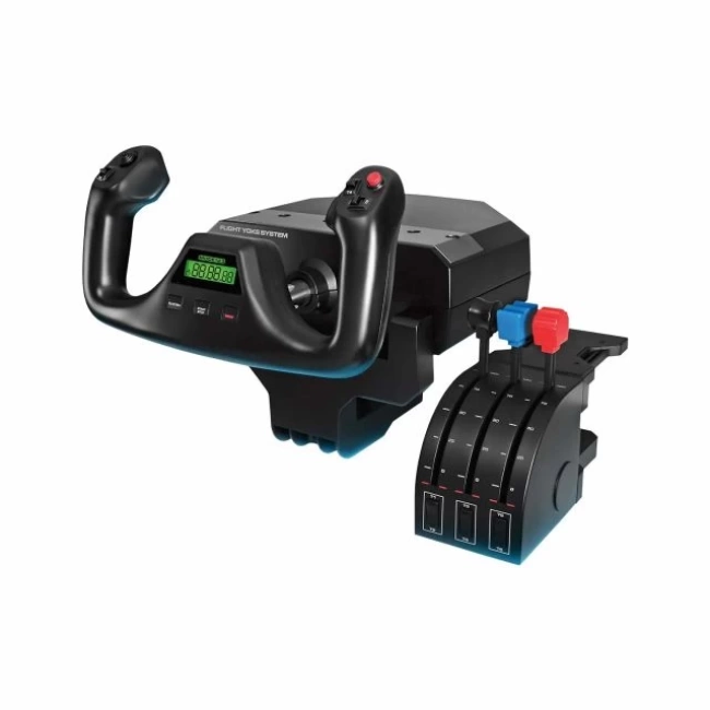 Logitech G Saitek PRO Flight Yoke System Flight Controller
