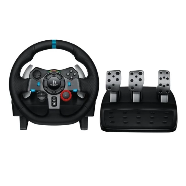 Logitech G29 Ps5, Ps4 ve Pc ile Uyumlu Driving Force Yarış Direksiyonu Direksiyon Kiti