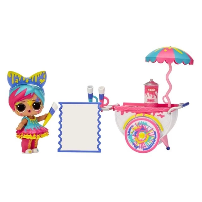 L.O.L. OMG Sürprizler Evi Sanat Arabası Oyun Seti Toy Figure Playset