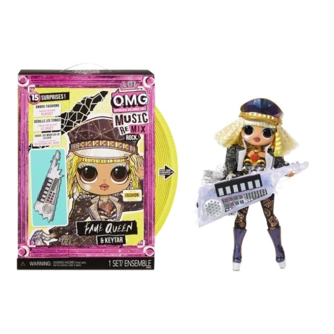 LOL Şaşırtıcı OMG Remix Rock Fame Queen Moda Bebek