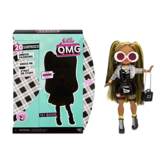 L.O.L. Surprise! O.M.G. 20 Sürprizli Alt Grrrl Moda Bebeği