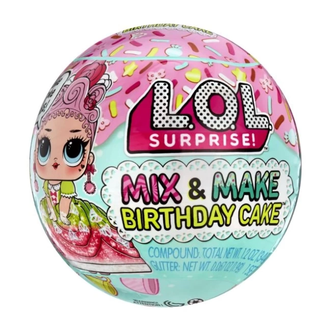 LOL Surprise Mix & Make Bebek ve Doğum Günü Pastası
