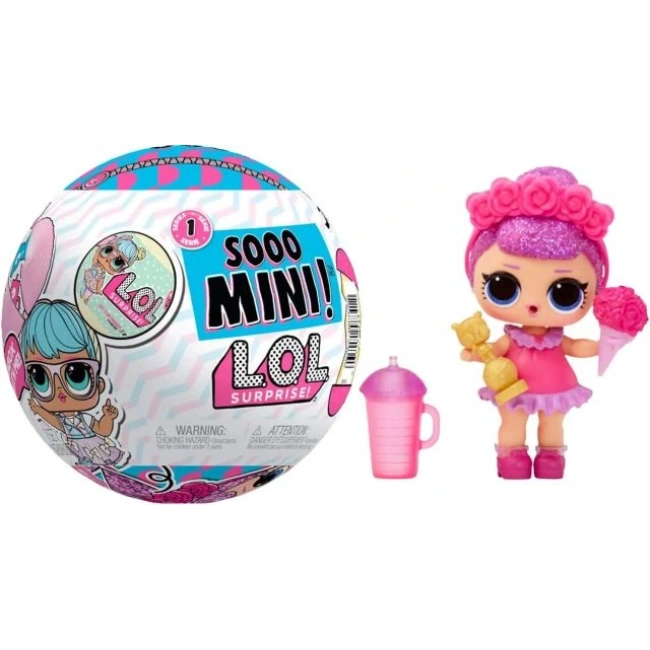 L.O.L. Sürpriz! Koleksiyonluk Bebekli Sooo Mini, 8 Sürpriz