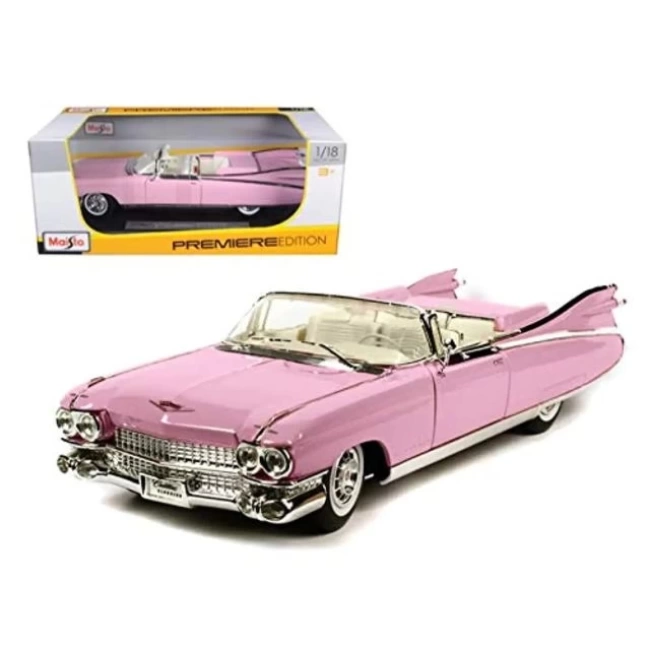 Maisto 1959 Cadillac Eldorado Biarritz Cabrio Pres Döküm Model Araba