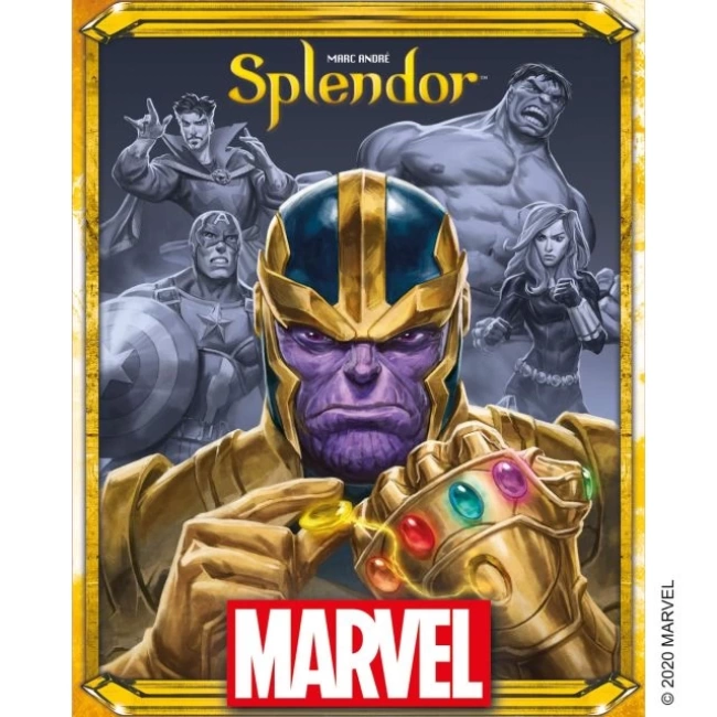 Marvel Splendor Yetişkinler ve Aileler İçin Strateji ve Masa Oyunu