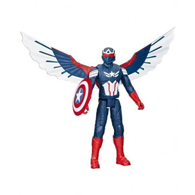 Marvel Studios Titan Hero Series Deluxe Kaptan Amerika Aksiyon Figür