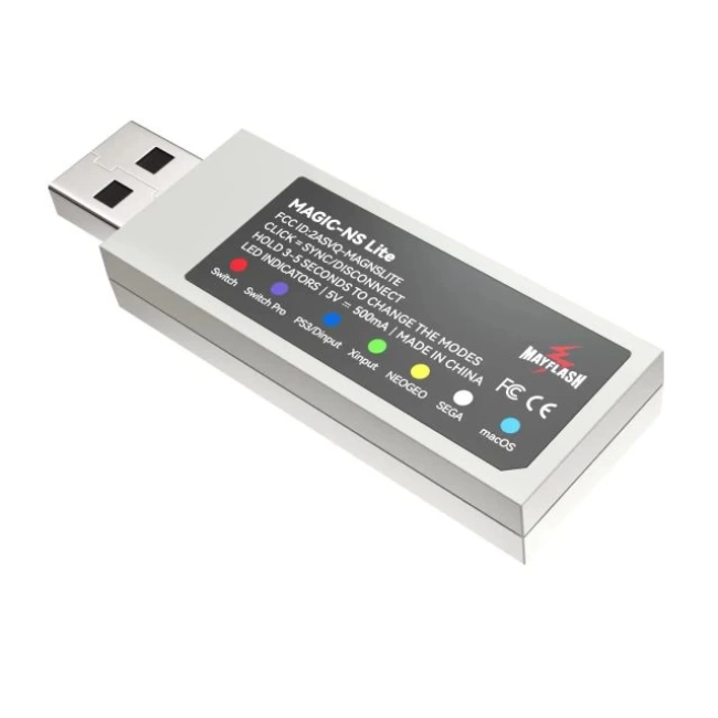MAYFLASH Magic NS Kablosuz Bluetooth Denetleyici Anahtar için USB Adaptörü