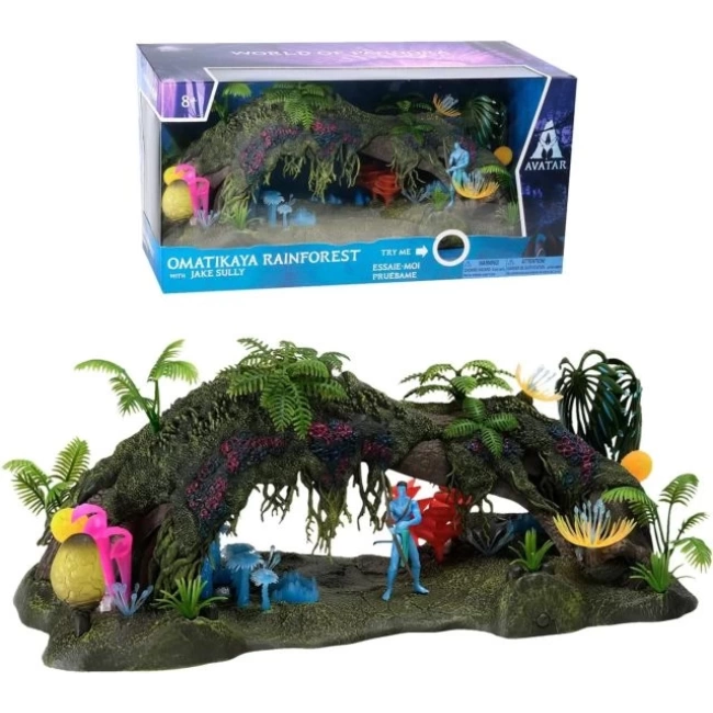 McFarlane - Avatar: The Way of Water - World of Pandora Figürleri Omatikaya Rainforest with Jake Sully