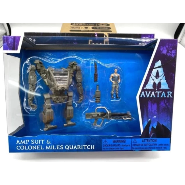 McFarlane Toys - Avatar - Amp Suit ve Albay Miles Quaritch