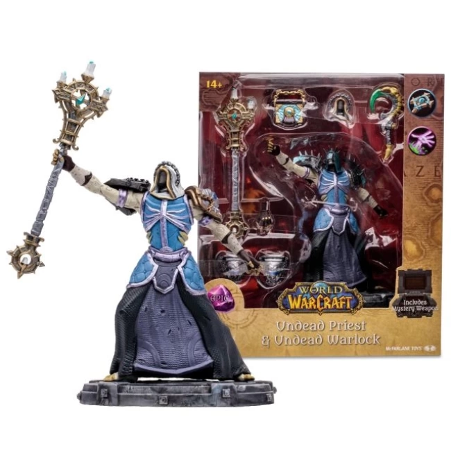 McFarlane - World of Warcraft - Undead: Priest/Warlock Figürü (Epic)  Classic