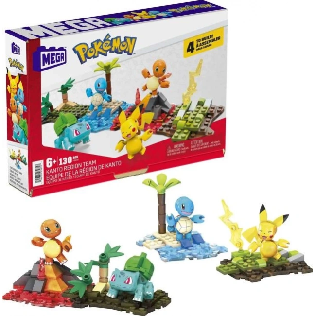 MEGA Pokémon Aksiyon Figürü Yapı Oyuncakları Seti