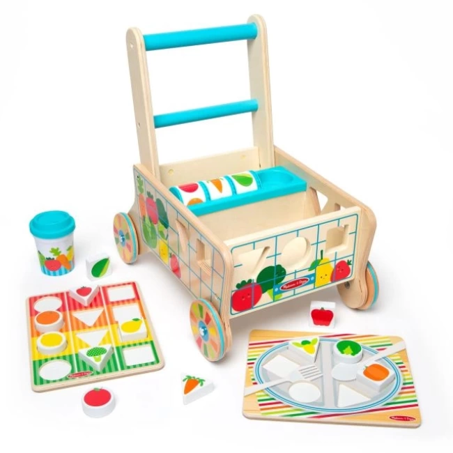 Melissa & Doug Ahşap Market Arabası