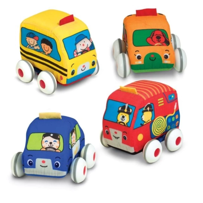 Melissa & Doug Knin Çocuk Geri Çekilebilir Araç Seti