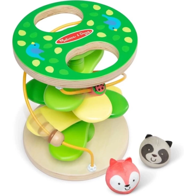 Melissa & Doug Rollables Ahşap Okyanus Kaydırağı (5 Parça)