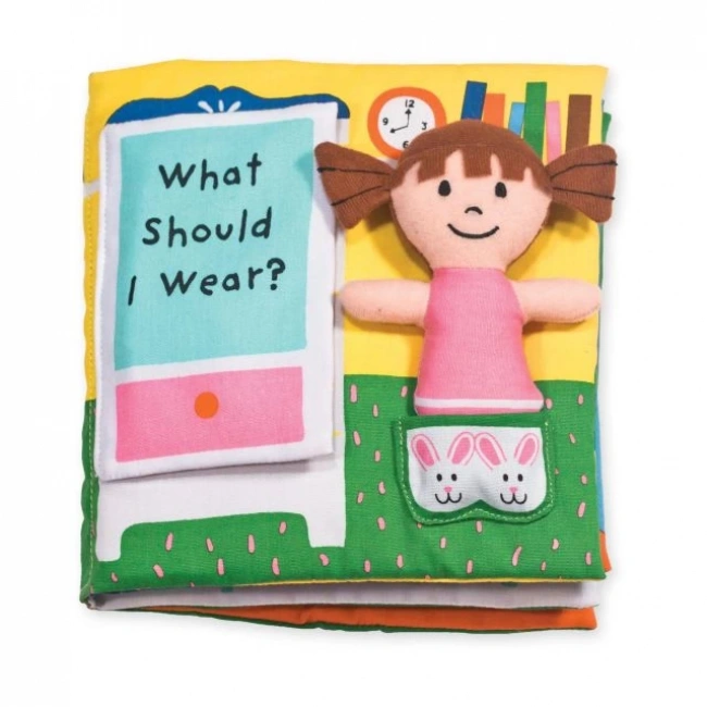Melissa & Doug Soft Activity Bebek Kitabı - Ne Giymeliyim?