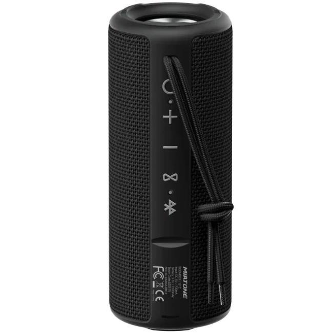 MIATONE Bluetooth Hoparlörler Kablosuz Su Geçirmez Siyah