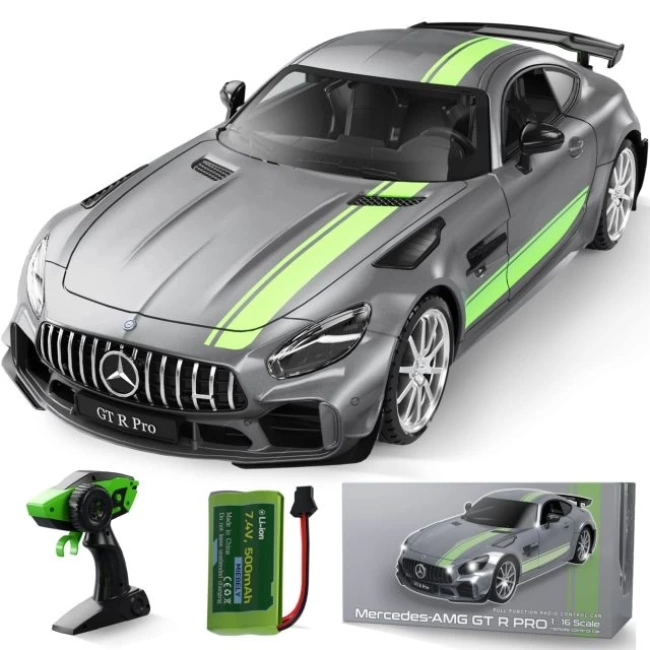 Miebely Mercedes Uzaktan Kumandalı Araba Grey--1/16