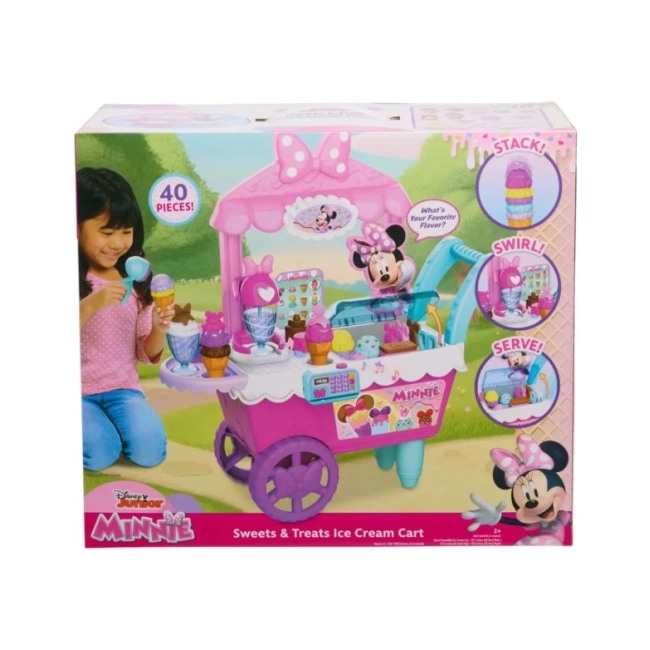 Minnie Mouse Disney Junior Sweets & Treats Dondurma Arabas Çok Renkli