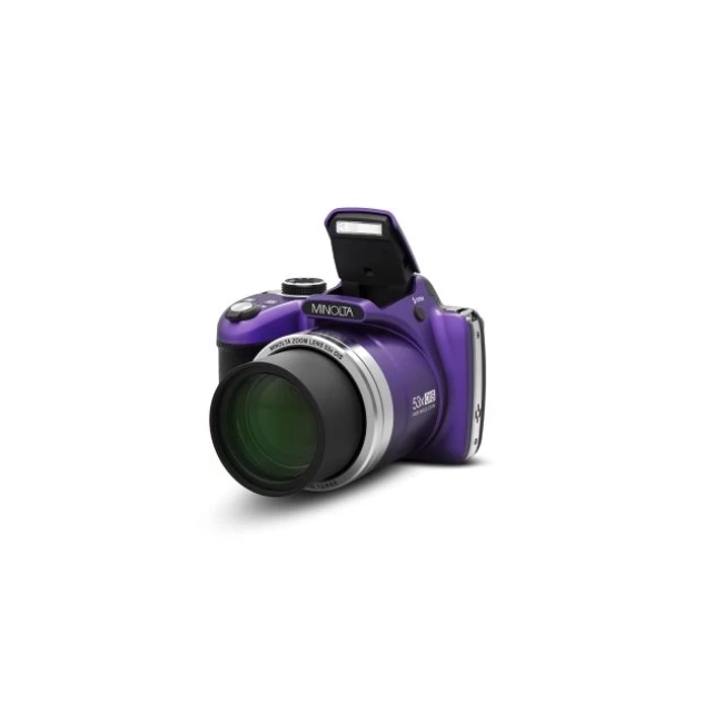 Minolta Pro Shot 16 Mega Piksel HD Dijital Kamera Pembe
