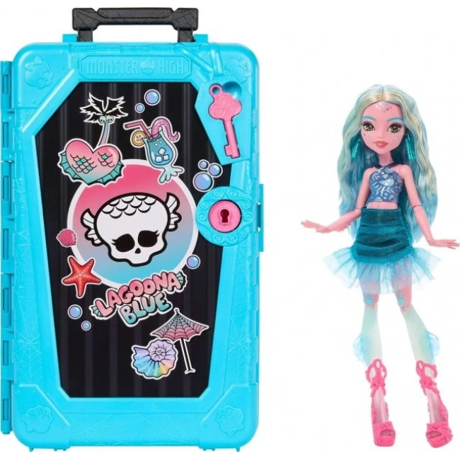 Monster High Skulltimate Secrets Lagoona Blue Bebek ve Aksesuar Seti JDR51