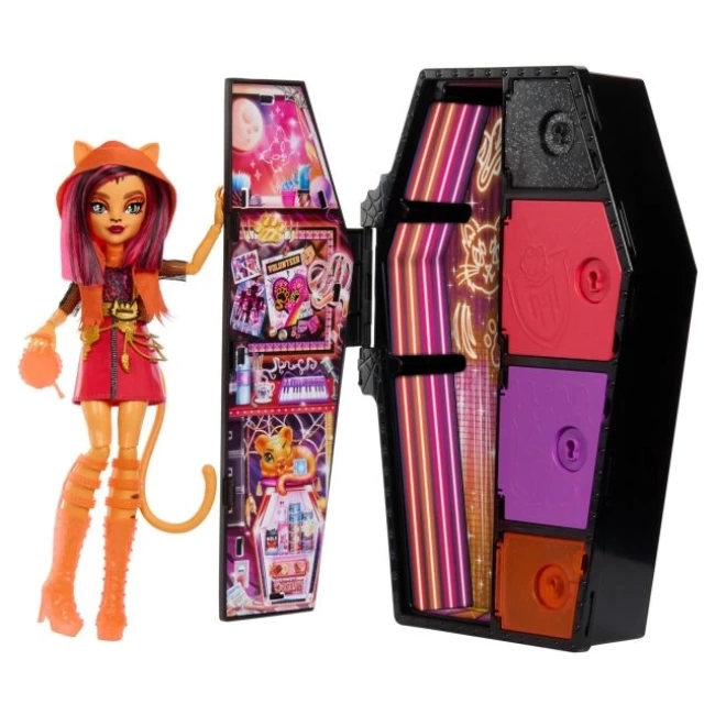 Monster High Skulltimate Secrets Neon Frights Bebek Toralei