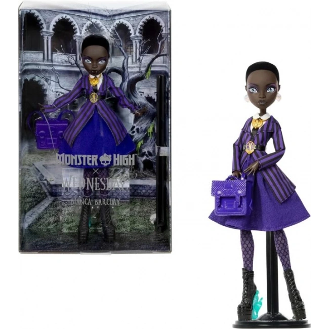 Monster High x Wednesday Bianca Barclay Oyuncak Bebek