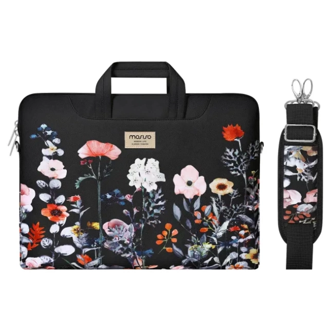 MOSISO Dizüstü Bilgisayar Omuz Çantası 16 inch Black