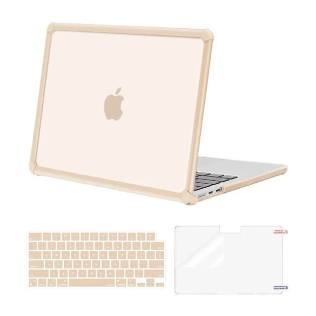 MOSISO MacBook Air 13 inç ile Uyumlu Kılıf  Apricot