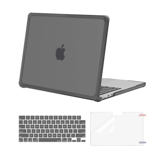 MOSISO MacBook Air 13 inç ile Uyumlu Kılıf  Gri