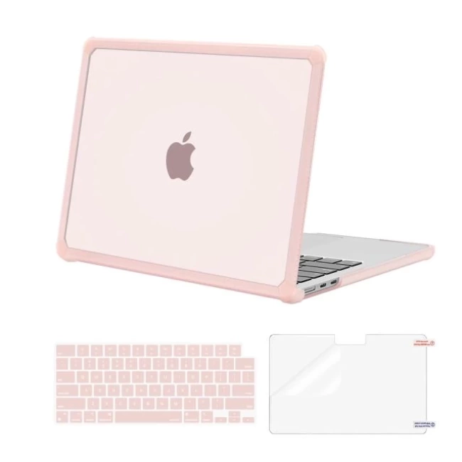 MOSISO MacBook Air 13 inç ile Uyumlu Kılıf  Pembe