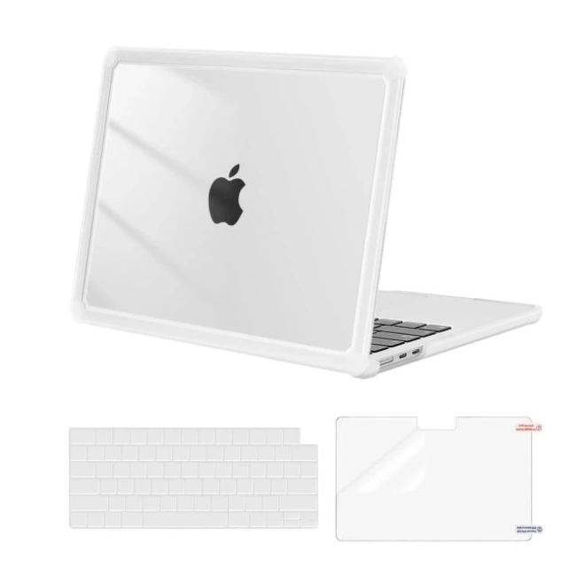 MOSISO MacBook Air 13 inç ile Uyumlu Kılıf  Transparan