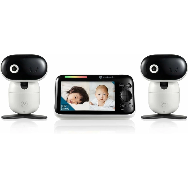 Motorola PIP1610 HD - 5 Inc Motorlu Video Bebek Monitörü, 2 Kamera