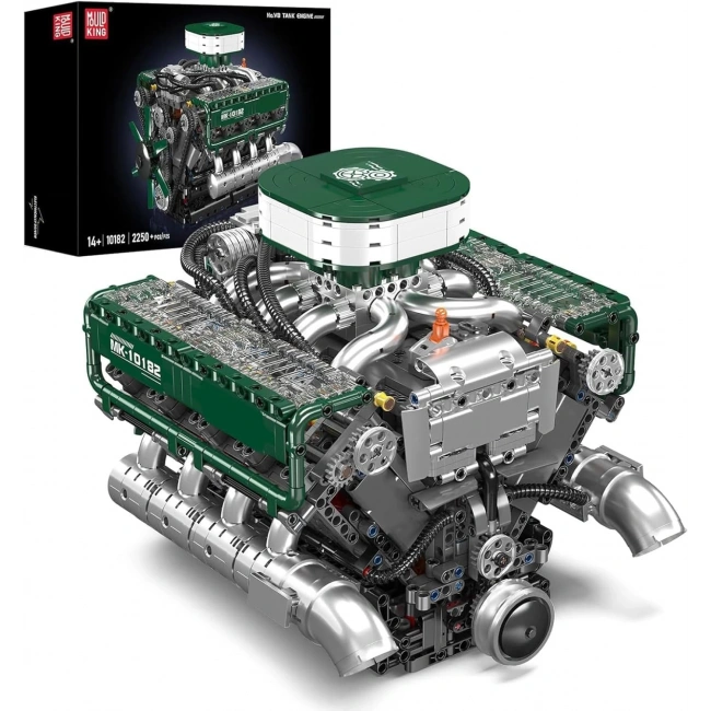 Mould King 10182 V8 Motor Yapı Taşları Setleri  - 2250+ Parça