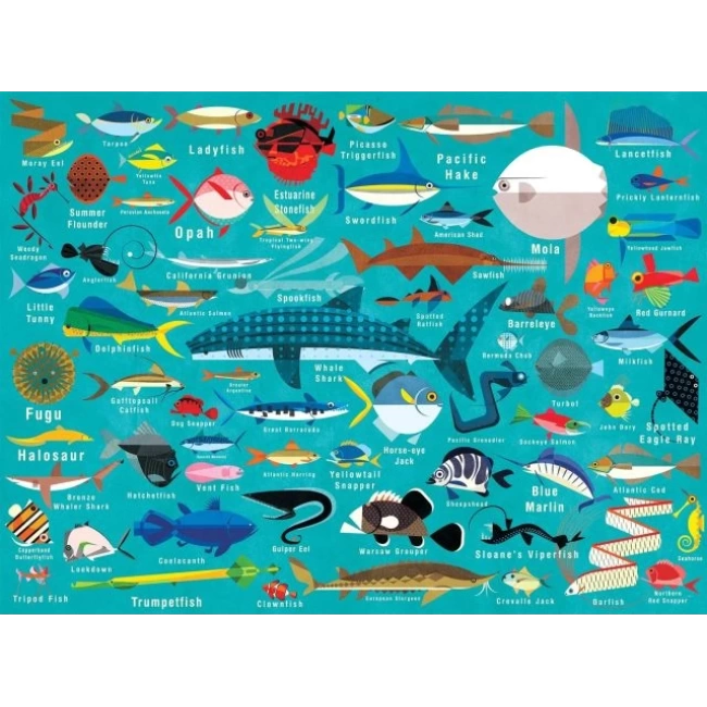 Mudpuppy Senin Dünyan Puzzle
