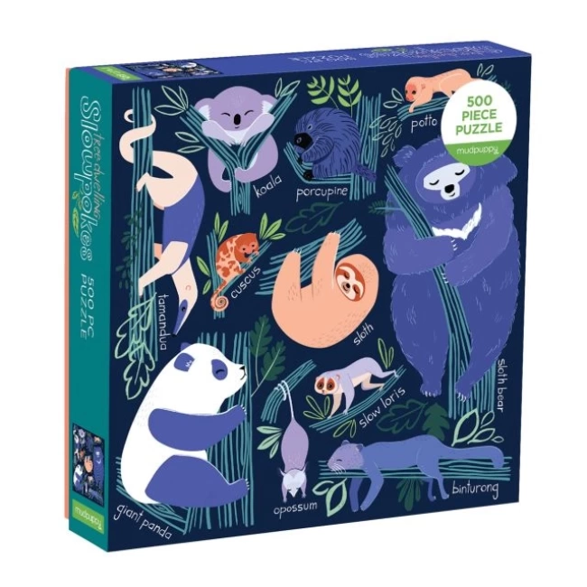 Mudpuppy Uyuşuk Hayvanlar Puzzle