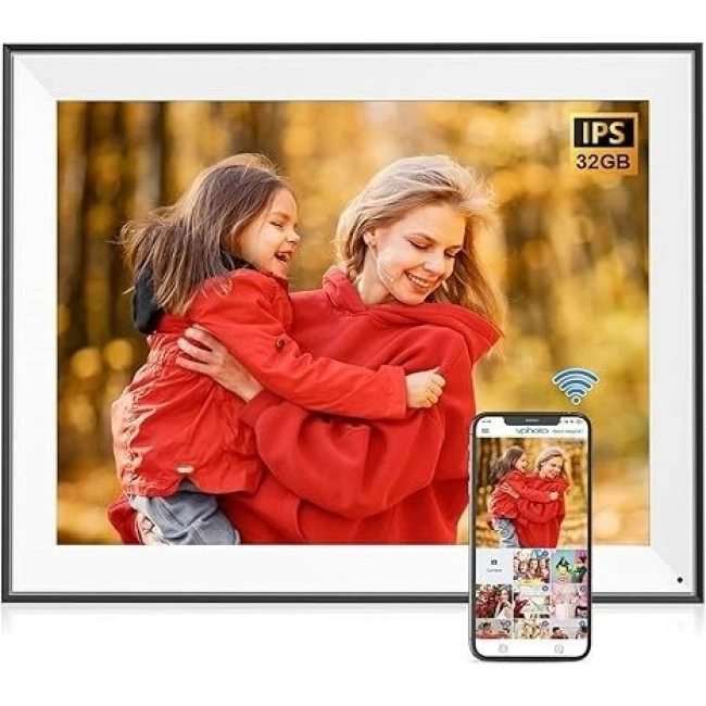 Nethgrow Dijital Resim Çerçevesi 32GB 1280x960 IPS Ekran - 17 Inc
