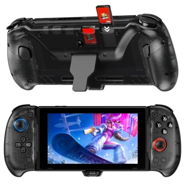NexiGo Hall Effect Gripcon Kickstand ve TV Bağlantısı için HDMI Çıkışı Black Hall Stick with Kickstand