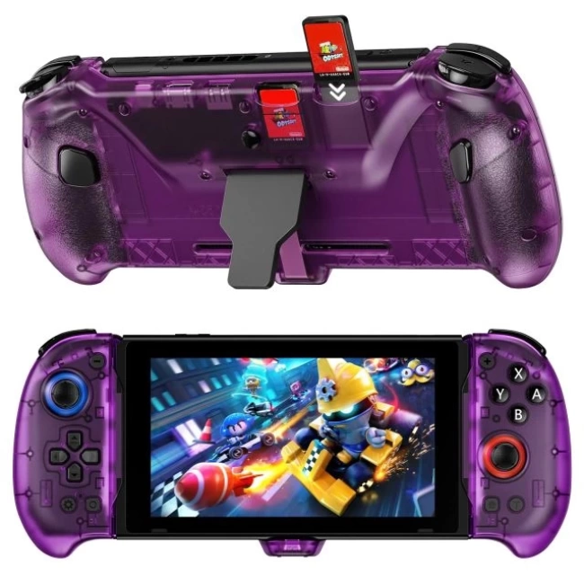 NexiGo Hall Effect Gripcon Kickstand ve TV Bağlantısı için HDMI Çıkışı Purple Hall Stick with Kickstand