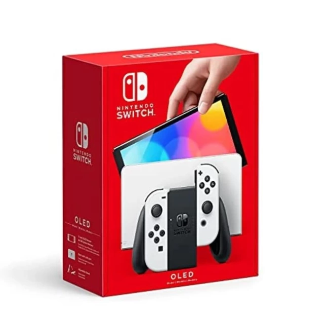 Nintendo Switch – OLED Model Joy-Con Beyaz Konsol Beyaz