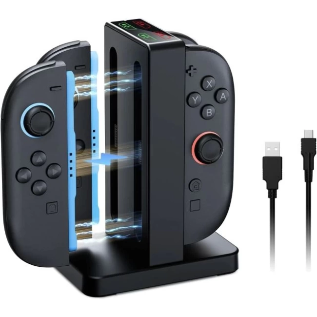 Nintendo Switch ve Switch OLED için NexiGo Gelişmiş Şarj Cihazı