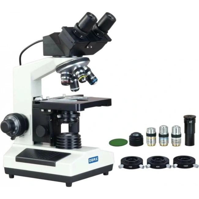 OMAX - 40X-2000X Dijital Binoküler LED Işık Mikroskobu MD827S30L