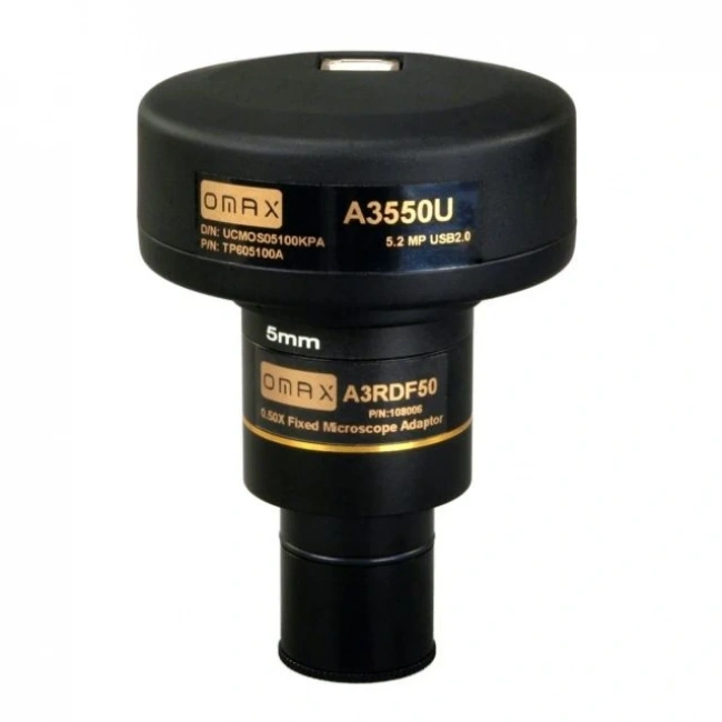OMAX - A3550U3 Mikroskop için 5MP USB3.0 Dijital Kamera