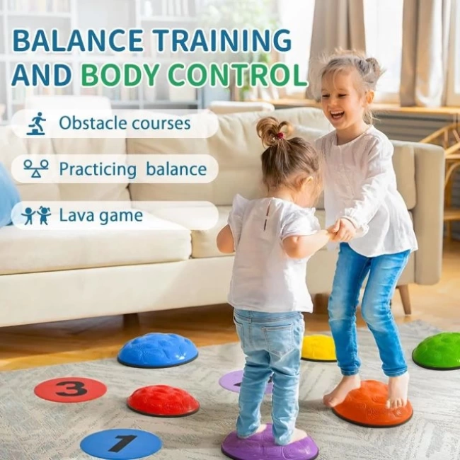 OUTREE Basamak Taşları - 6 Adet Multicolor