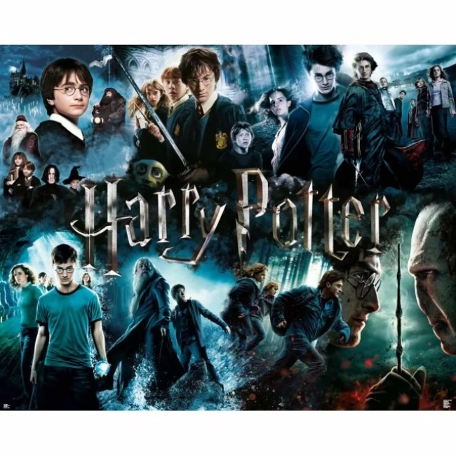 Paladone Harry Potter Quidditch Altın Snitch 1000 Parça Yapboz