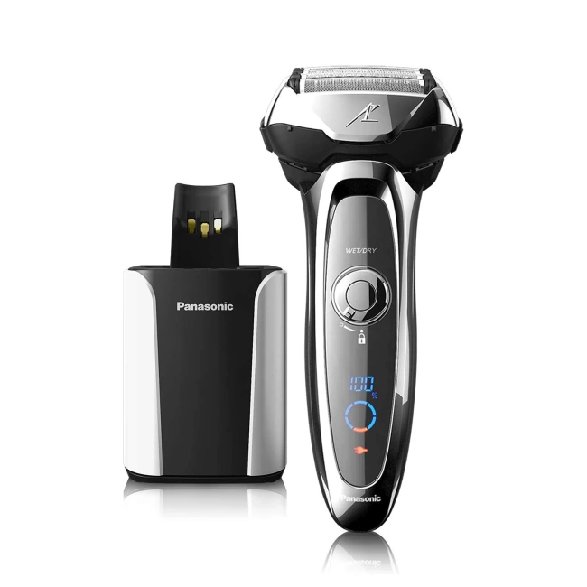 Panasonic Arc5 Elektrikli Tıraş Bıçağı 5 Bıçaklı Tıraş Makinesi, Gümüş