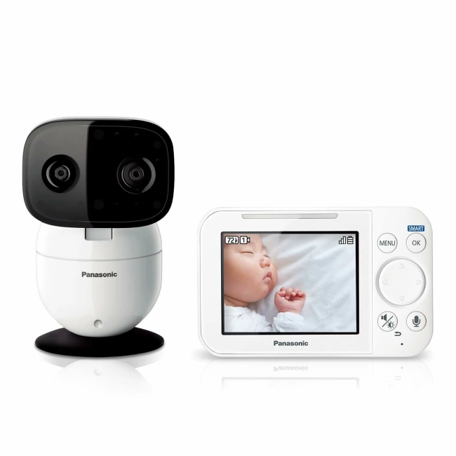 Panasonic Bebek Monitörü Kameralı ve Sesli - KX-HN4101W Beyaz